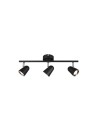RL TOULOUSE Reflektor Sufitowy 3xLED max 3W 3000K Czarny Mat R82123132