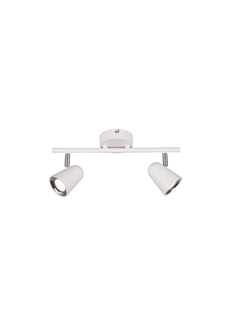 Lampy sufitowe reflektory - RL TOULOUSE Reflektor Sufitowy 2xLED max 3W 3000K Biały Mat R82122131 - produkt kolory-swiatla.pl 1