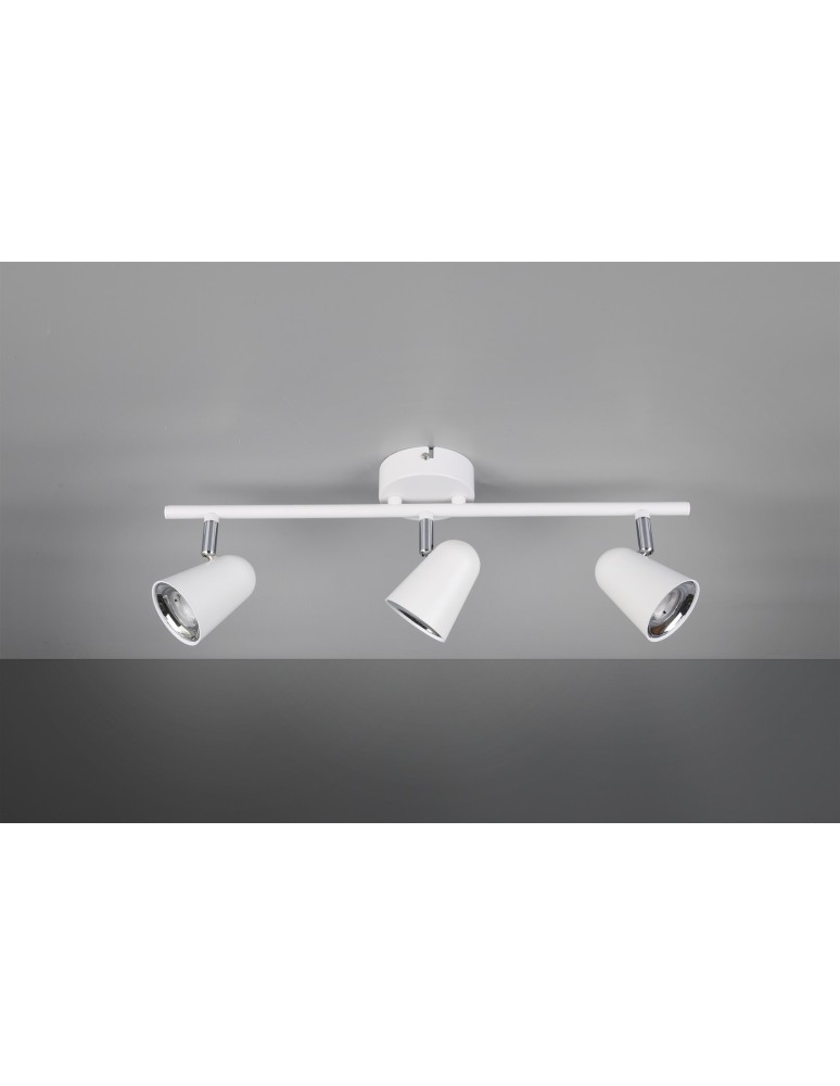 Lampy sufitowe reflektory - RL TOULOUSE Reflektor Sufitowy 3xLED max 3W 3000K Biały Mat R82123131 - product kolory-swiatla.pl 2