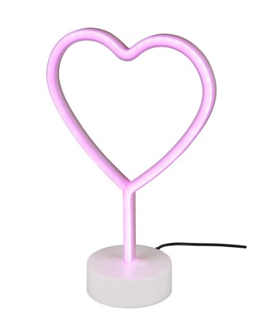RL HEART Stołowa 1xLED max 1W Biały R55210101