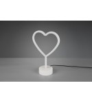 Lampy stołowe dekoracyjne - RL HEART Stołowa 1xLED max 1W Biały R55210101 - product 2