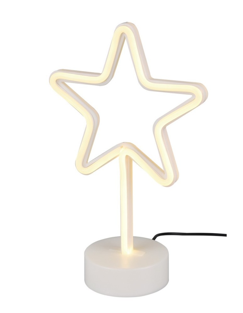 Lampy stołowe dekoracyjne - RL STAR Stołowa 1xLED max 1W Biały R55230101 - produkt kolory-swiatla.pl 1