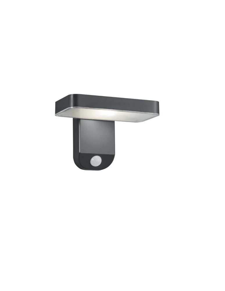 Lampy solarne - RL ESQUEL Zewnętrzna Ścienna 1xLED max 5W 3000K Antracyt R22261142 - produkt kolory-swiatla.pl 1