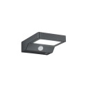 Lampy solarne - RL FOMOSA Zewnętrzna Ścienna 1xLED max 5W 3000K Antracyt R22281142 - product 1