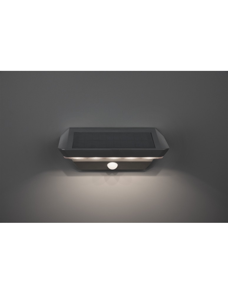 Lampy solarne - RL MENDOZA Zewnętrzna Ścienna 1xLED max 5W 3000K Antracyt R22241142 - product kolory-swiatla.pl 3