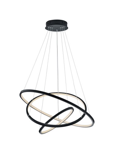 Trio AARON Wisząca Nowoczesna 1xLED max 78W 3000-6000K Antracyt 352710342