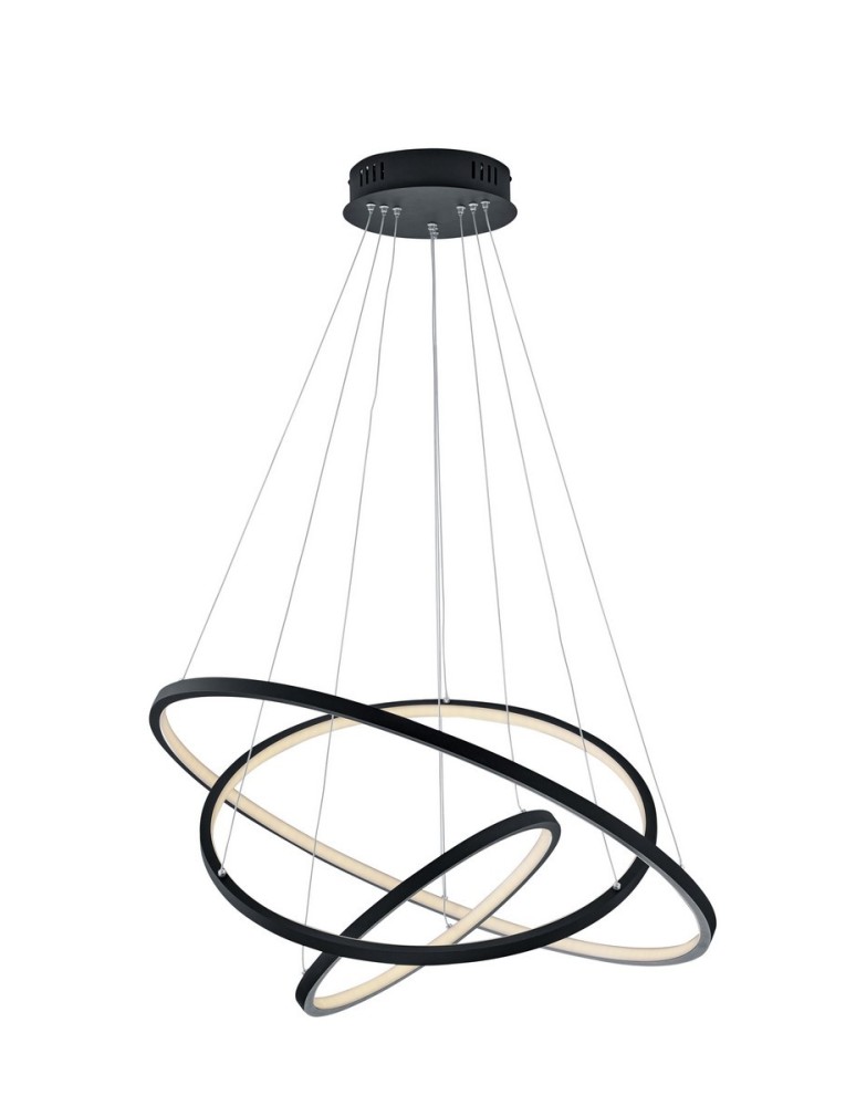 Trio AARON Wisząca Nowoczesna 1xLED max 78W 3000-6000K Antracyt 352710342