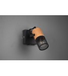 Reflektory ścienne - Trio TOSH Reflektor Ścienny 1xE14 max 15W Czarny Mat 804370132 - product 2