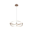 Lampy wiszące - Trio CHARIVARI Wisząca Nowoczesna 1xLED max 42W 3000K Mosiądz Mat 321210108 - produkt 1