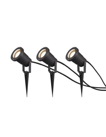 Trio UBANGI Zewnętrzna Stojąca 3xGU10 max 28W Antracyt 800260342