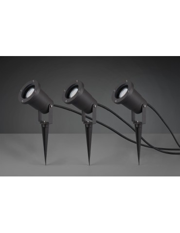 Trio UBANGI Zewnętrzna Stojąca 3xGU10 max 28W Antracyt 800260342 - product 2