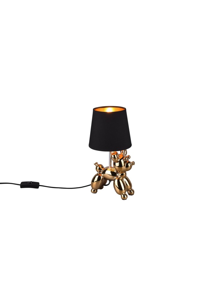 Lampy stołowe dekoracyjne - RL BELLO Stołowa 1xE14 max 40W Złoty R50241079 - produkt kolory-swiatla.pl 1