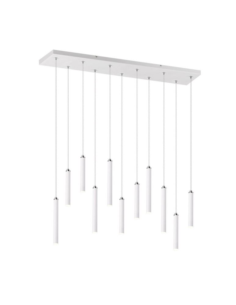 Trio TUBULAR Wisząca Nowoczesna 11xLED max 2W 3000K Biały Mat 321611131
