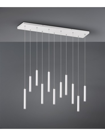 Trio TUBULAR Wisząca Nowoczesna 11xLED max 2W 3000K Biały Mat 321611131 - produkt 2