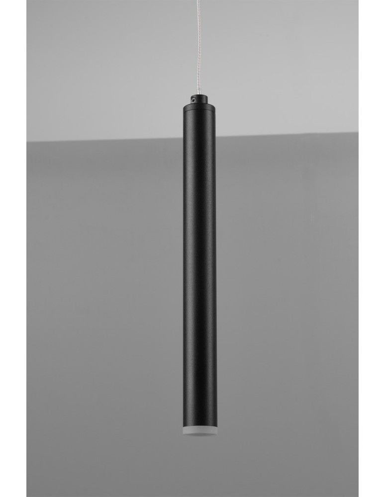 Trio TUBULAR Wisząca Nowoczesna 11xLED max 2W 3000K Czarny Mat 321611132
