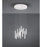 Lampy wiszące - Trio TUBULAR Wisząca Nowoczesna 11xLED max 2W 3000K Biały Mat 321691131 - produkt 3