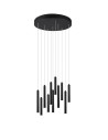 Trio TUBULAR Wisząca Nowoczesna 11xLED max 2W 3000K Czarny Mat 321691132