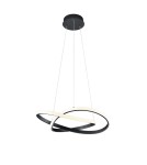 Lampy wiszące - RL COURSE Wisząca Nowoczesna 1xLED max 27W 3000K Czarny Mat R32051132 - product 1