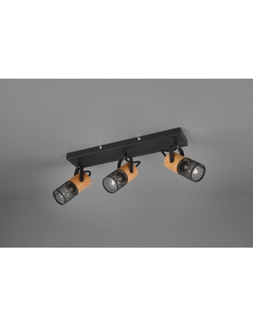 Trio TOSH Reflektor Sufitowy 3xE14 max 40W Czarny Mat 804300332 - produkt 2