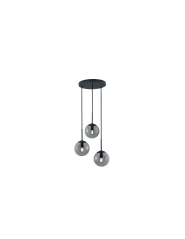 Trio BALINI Wisząca Nowoczesna 3xE14 max 28W Antracyt 308590342