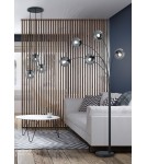 Lampy wiszące potrójne - Trio BALINI Wisząca Nowoczesna 3xE14 max 28W Antracyt 308590342 - product 2