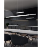 Lampy wiszące - Trio TRAJAN Wisząca Nowoczesna 1xLED max 45W 2700K-5000K Nikiel Mat 375310507 - product 2