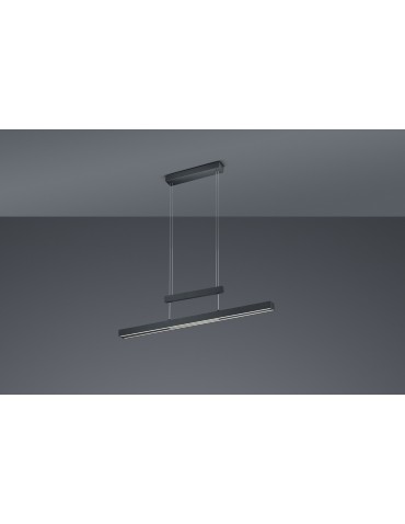 Trio TRAJAN Wisząca Nowoczesna 1xLED max 45W 2700K-5000K Czarny Mat 375310532 - produkt 2