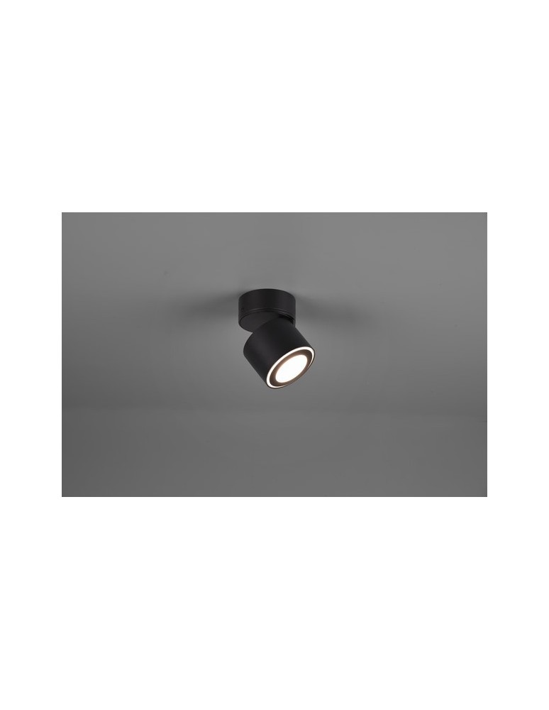 Trio TAURUS Reflektor Ścienny 1xLED max 5W 3000K Czarny Mat 652910132