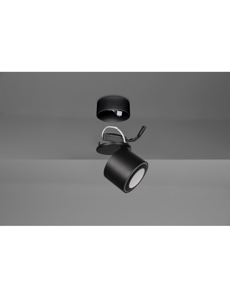 Trio TAURUS Reflektor Ścienny 1xLED max 5W 3000K Czarny Mat 652910132
