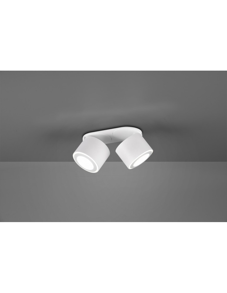 Trio TAURUS Reflektor Sufitowy 2xLED max 5W 3000K Biały Mat 652910231
