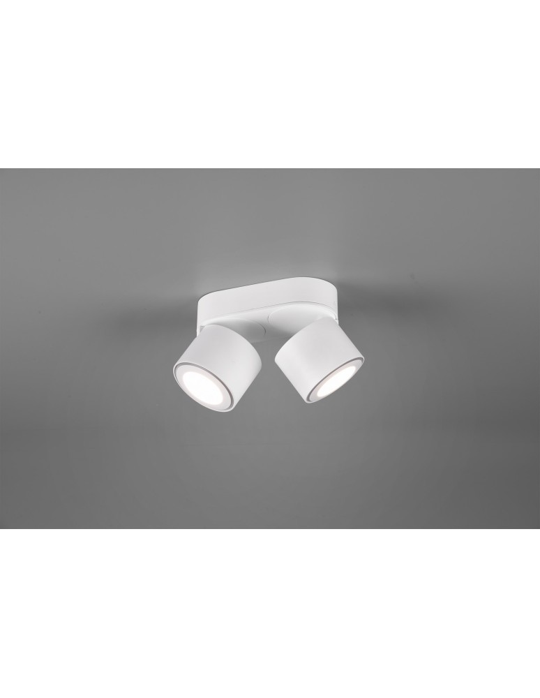 Trio TAURUS Reflektor Sufitowy 2xLED max 5W 3000K Biały Mat 652910231