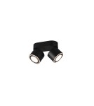 Lampy sufitowe reflektory - Trio TAURUS Reflektor Sufitowy 2xLED max 5W 3000K Czarny Mat 652910232 - product 1