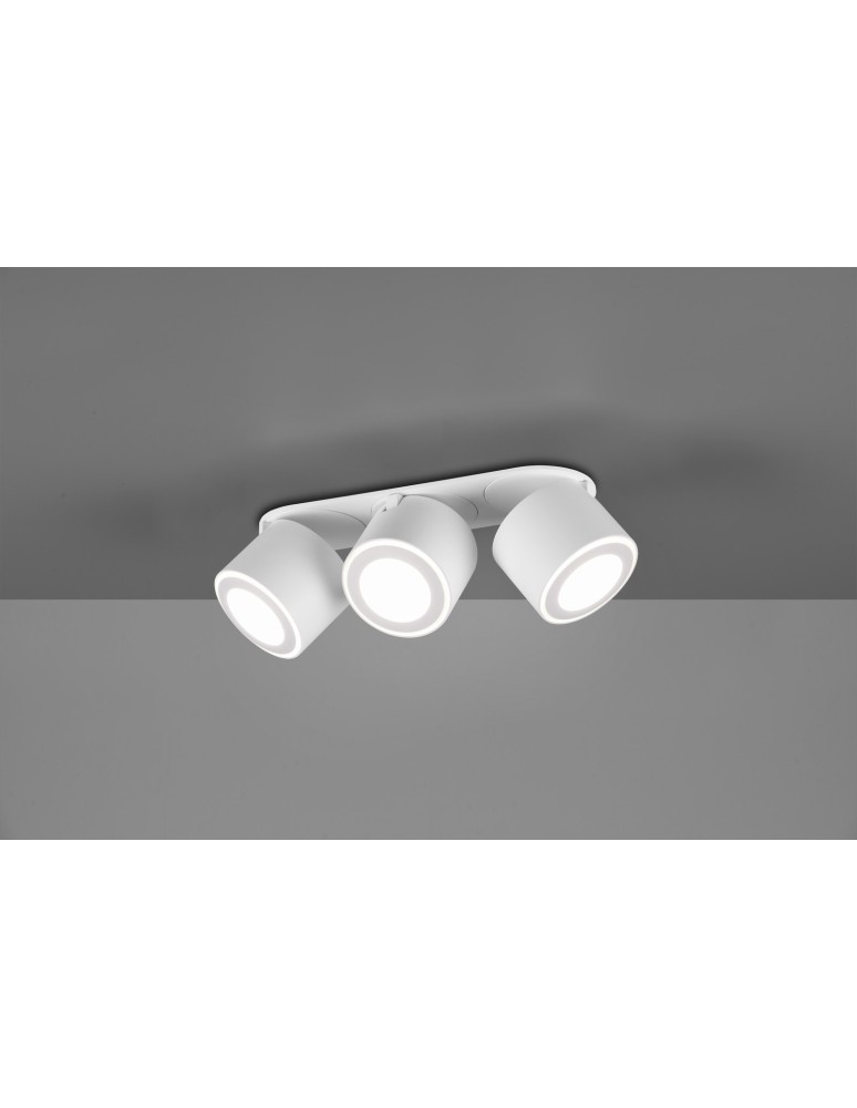 Trio TAURUS Reflektor Sufitowy 3xLED max 5W 3000K Biały Mat 652910331