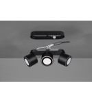 Lampy sufitowe reflektory - Trio TAURUS Reflektor Sufitowy 3xLED max 5W 3000K Czarny Mat 652910332 - produkt 6