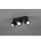 Lampy sufitowe reflektory - Trio TAURUS Reflektor Sufitowy 3xLED max 5W 3000K Czarny Mat 652910332 - produkt 7