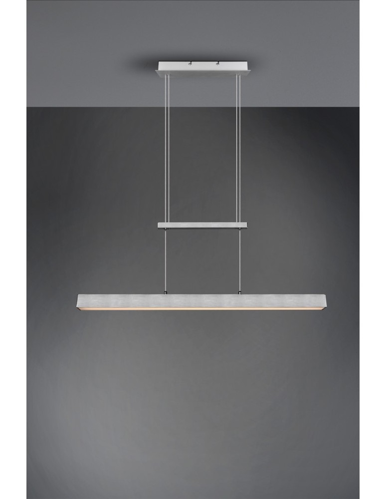 RL PAROS Wisząca Nowoczesna 1xLED max 22W 3000K Aluminium Szczotkowane R32043105