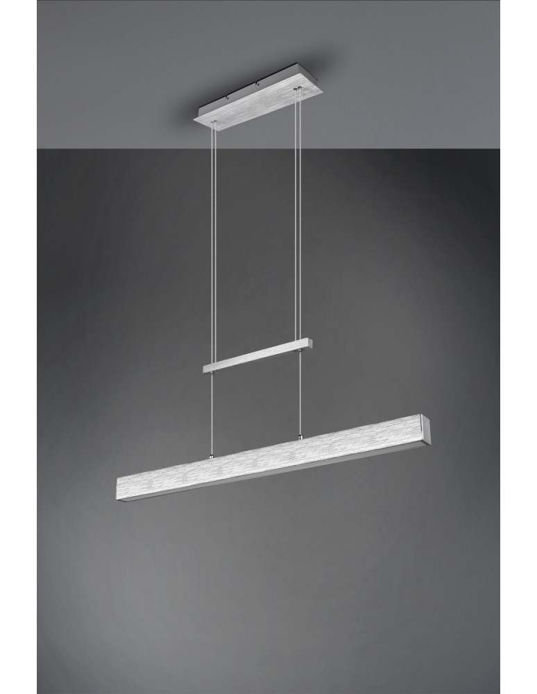 RL PAROS Wisząca Nowoczesna 1xLED max 22W 3000K Aluminium Szczotkowane R32043105
