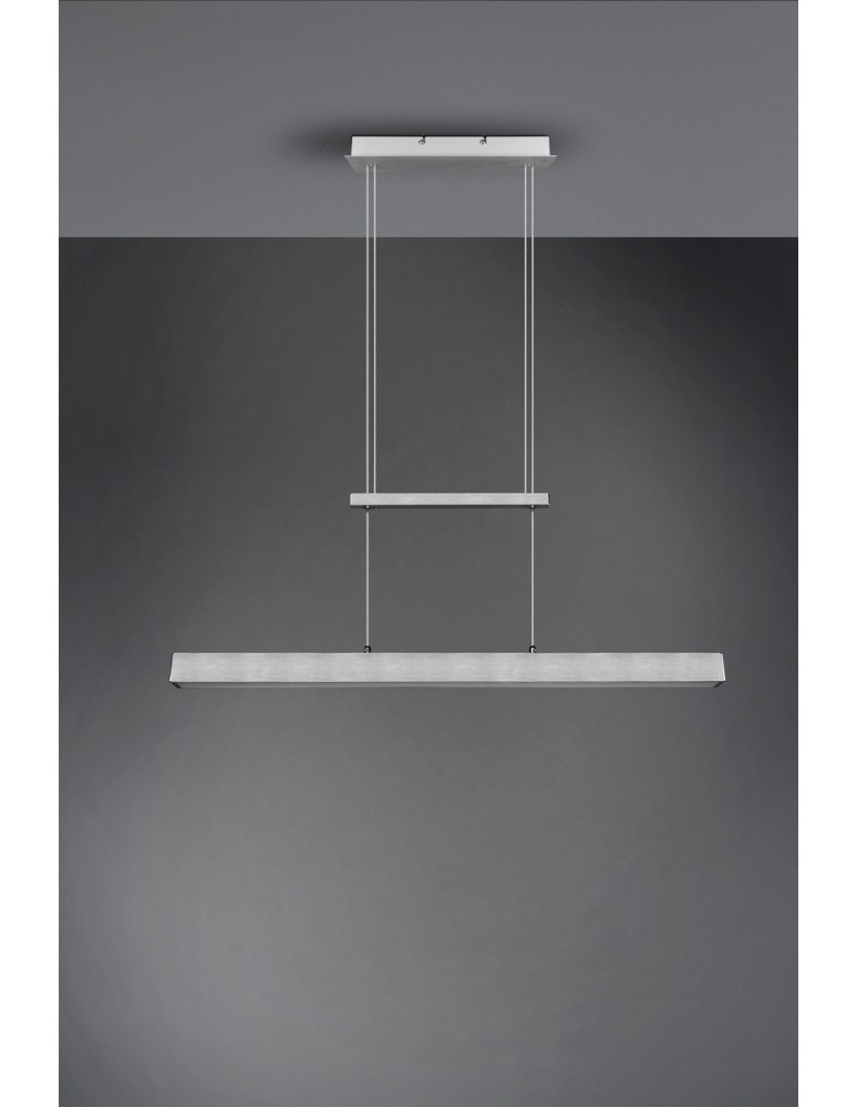RL PAROS Wisząca Nowoczesna 1xLED max 22W 3000K Aluminium Szczotkowane R32043105