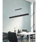Lampy wiszące - RL PAROS Wisząca Nowoczesna 1xLED max 22W 3000K Czarny Mat R32043132 - produkt 2