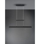 Lampy wiszące - RL PAROS Wisząca Nowoczesna 1xLED max 22W 3000K Czarny Mat R32043132 - produkt 6