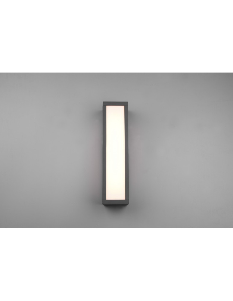 Trio FUERTE Zewnętrzna Ścienna 1xLED max 10W 3000K Antracyt 226260142