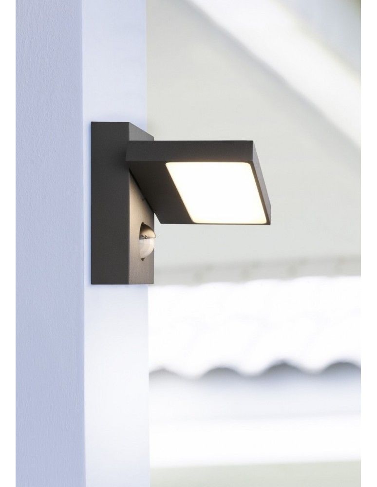 Trio HORTON Zewnętrzna Ścienna 1xLED max 8W 3000K Antracyt 226369142