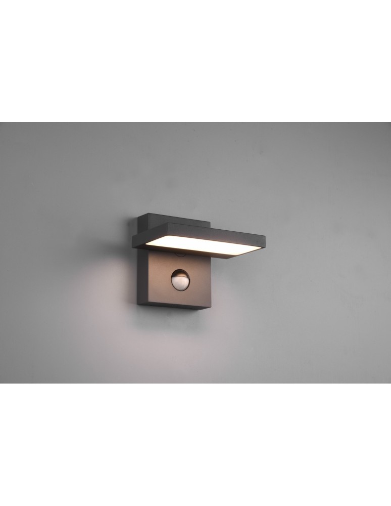 Trio HORTON Zewnętrzna Ścienna 1xLED max 8W 3000K Antracyt 226369142