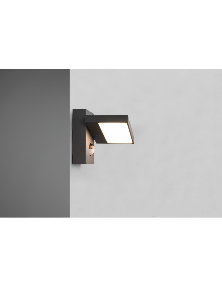 Trio HORTON Zewnętrzna Ścienna 1xLED max 8W 3000K Antracyt 226369142