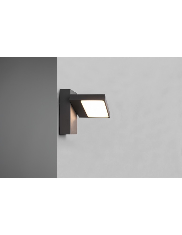 Trio HORTON Zewnętrzna Ścienna 1xLED max 8W 3000K Antracyt 226360142