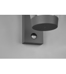 Lampy zewnętrzne z czujnikiem ruchu - Trio CAVADO Zewnętrzna Ścienna 1xE27 max 40W Antracyt 211069142 - product 4