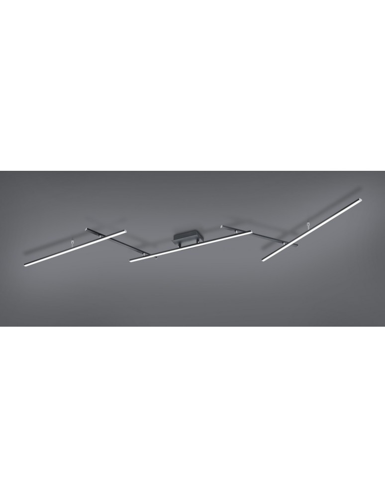 Trio ARVIN Wisząca Nowoczesna 1xLED max 22W 2700-6500K Czarny Mat 628410532