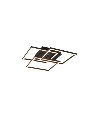 RL MOBILE Sufitowa Nowoczesna 1xLED max 27W 2700-6000K Czarny Mat R62883132