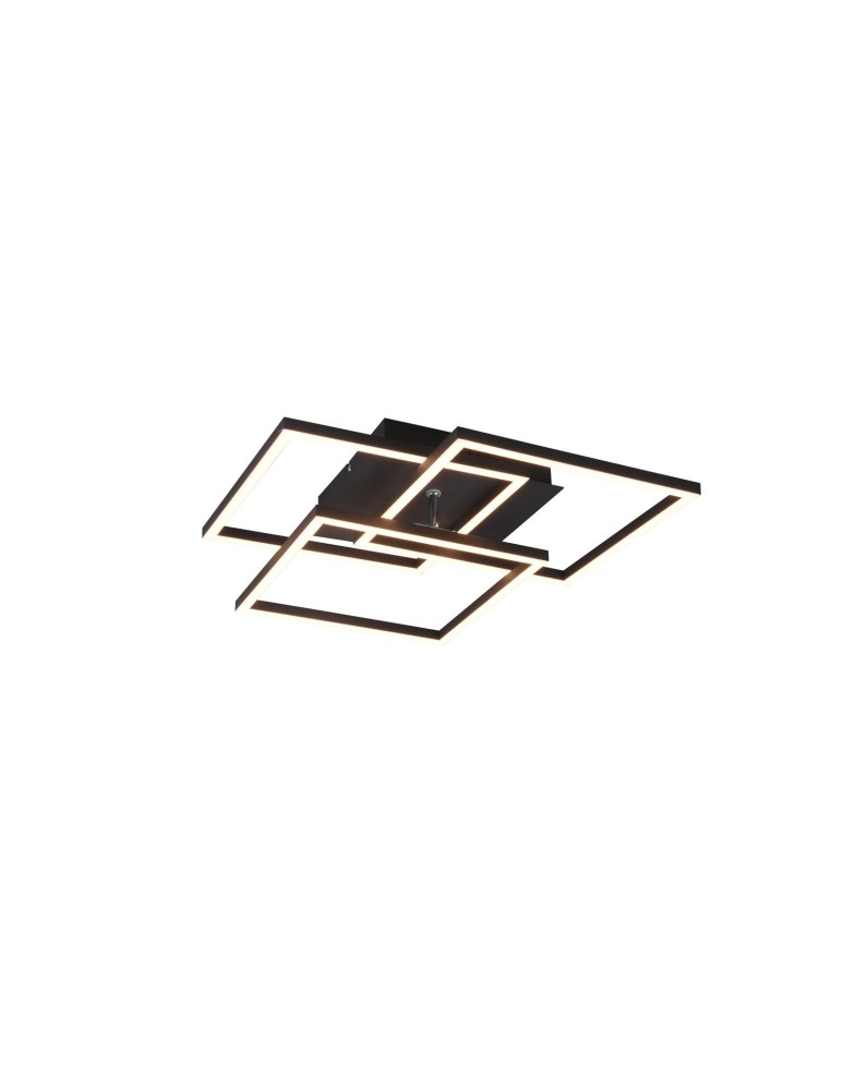 RL MOBILE Sufitowa Nowoczesna 1xLED max 27W 2700-6000K Czarny Mat R62883132