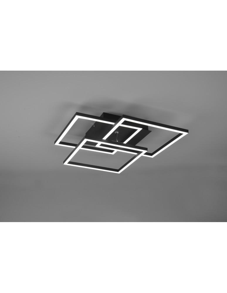 RL MOBILE Sufitowa Nowoczesna 1xLED max 27W 2700-6000K Czarny Mat R62883132